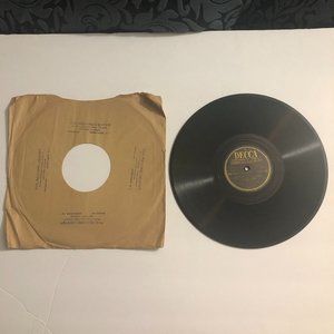Decca Personality Series Record